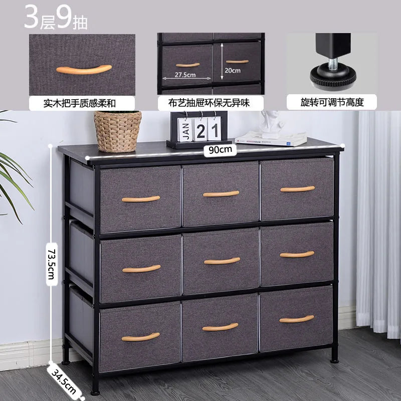 Office & Living Room Storage Cabinet – Modern Organizer Unit for Home & Workspace