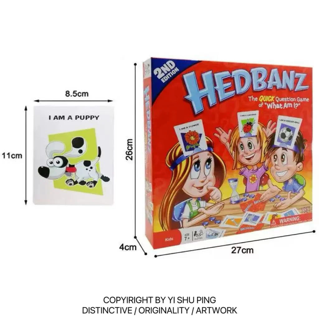 Kids Picture Guessing Board Game – Who Is It? Family Party Game for Children
