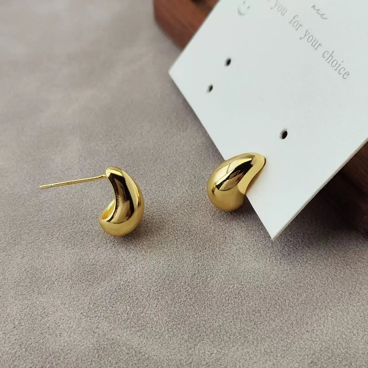 Ventfille 925 Sterling Silver Water Drop Earring for Women Gift Minimalism Versatile Office Trend Jewelry Dropshipping