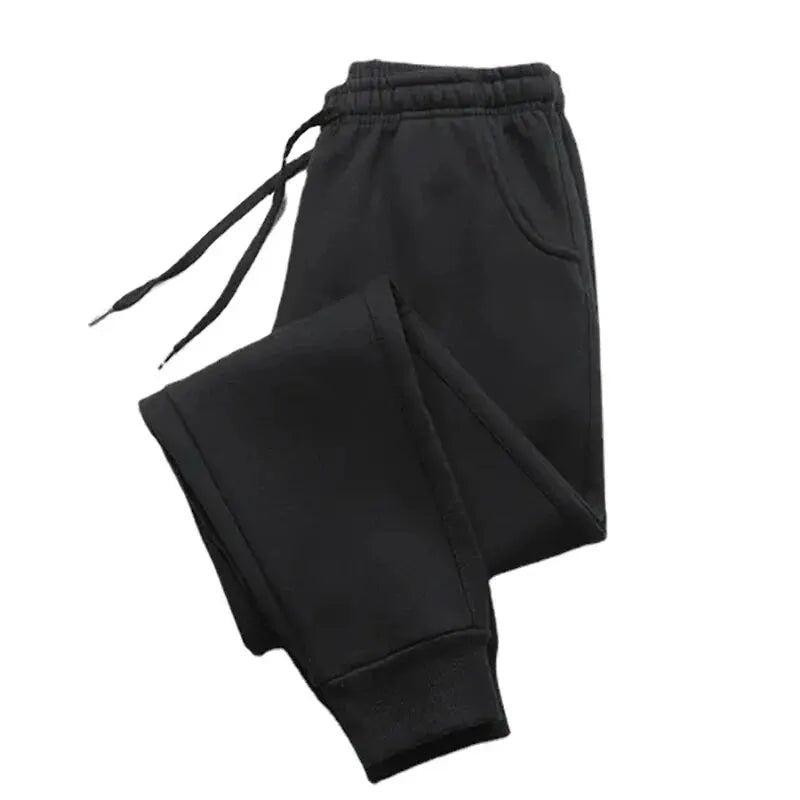 Letter Print Jogger Sweatpants – Men's Slim Fit Gym & Running Trousers (S–3XL)