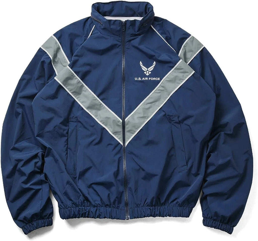 US Air Force PT Running Jacket – Waterproof Windbreaker Training Uniform