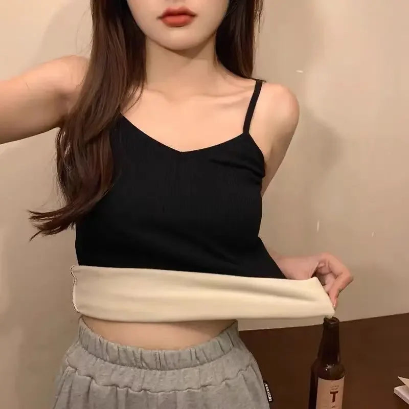 Women's Winter Warm Underwear – Solid Color Thermal Base Layer