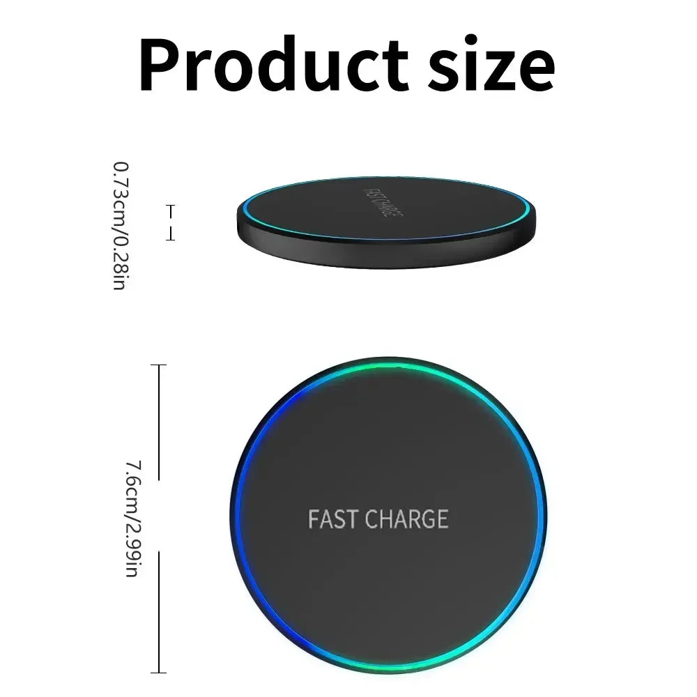5-in-1 Wireless Charging Pad – Fast Charge for Phone, Tablet, Watch & Earphones