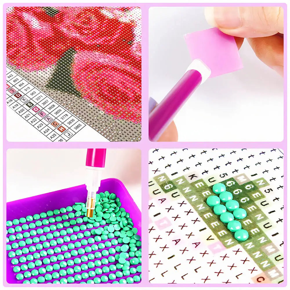 EverShine Diamond Painting Bridge Landscape Kit | 5D DIY Full Drill Diamond Embroidery | Stress-Relief Craft & Home Decor