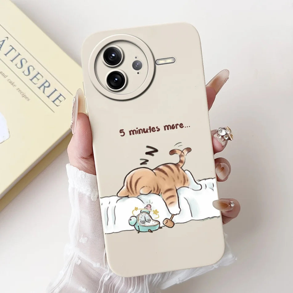 Xiaomi Poco F7 Ultra / F7 Pro Phone Case – Cute Cat & Panda Soft Silicone Shockproof Cover