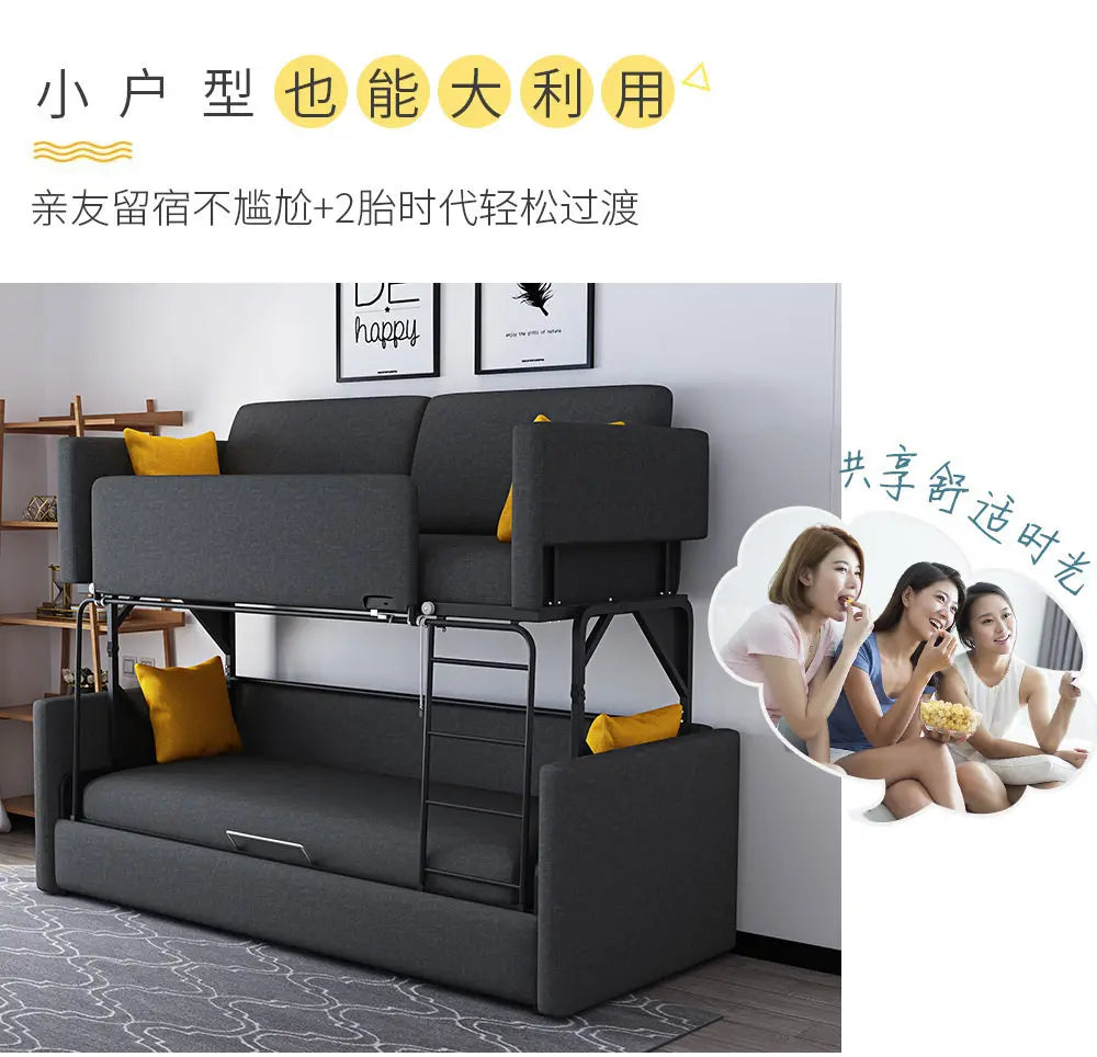 Apartment Multifunctional Sleeper Sofa – Luxury Comfortable Soft Adults Sofa