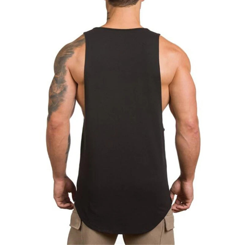 Men's Bodybuilding Gym Stringer Tank Top – Muscle Fit Workout Vest