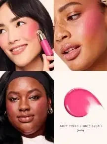 Rare Beauty Liquid Blush – Silky Smooth High-Gloss Mirror Finish Makeup