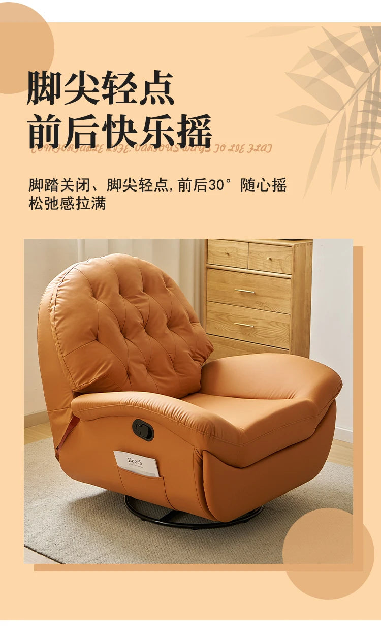 Classic Lazy Sofa with Armrest – Soft Adults Apartment Sofa Cushion for Living Room & Office