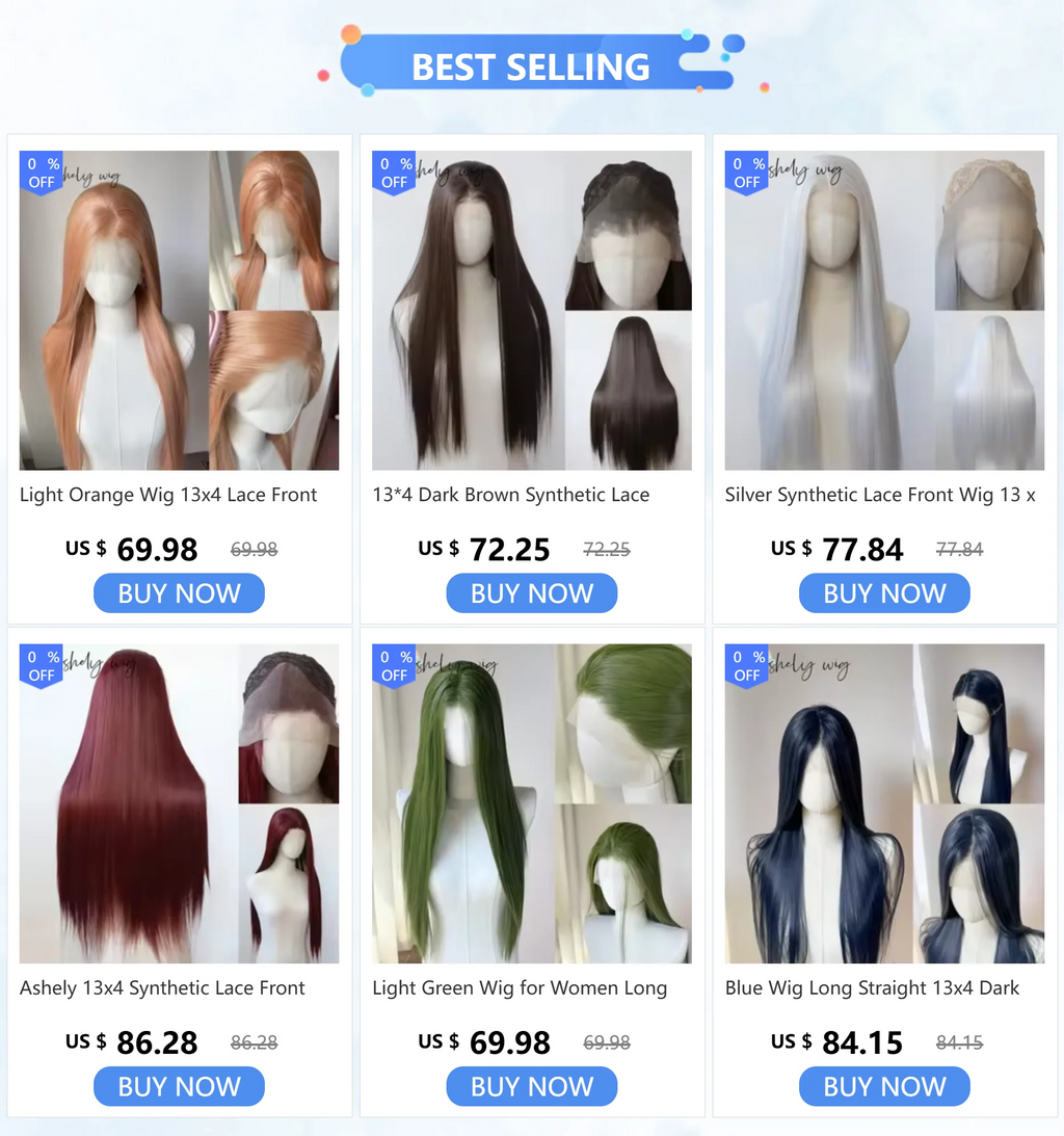 Light Orange Wig 13x4 Lace Front Wigs for Women Long Straight Hair Headband Wig for Cosplay Synthetic Lace Front Wig косплей