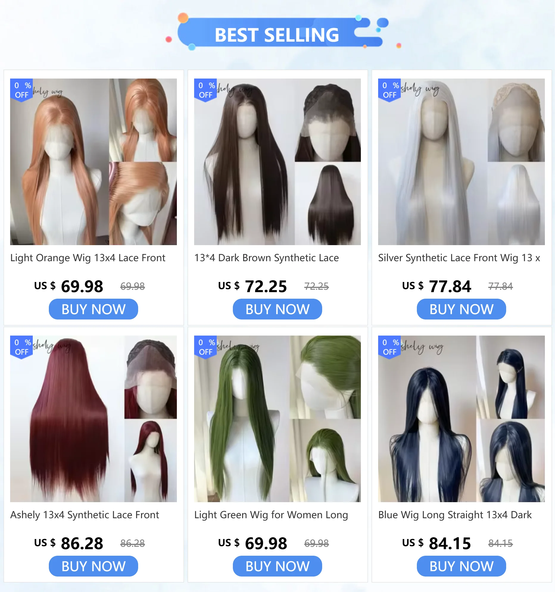 Light Orange Wig 13x4 Lace Front Wigs for Women Long Straight Hair Headband Wig for Cosplay Synthetic Lace Front Wig косплей