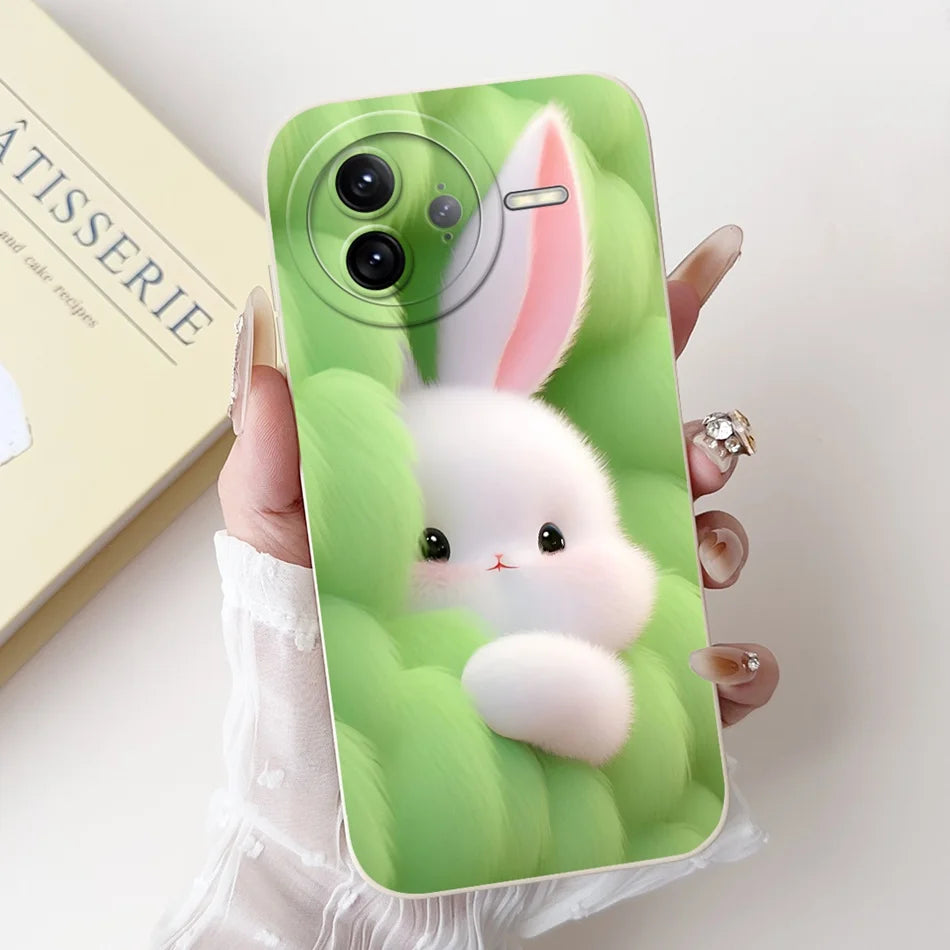 Xiaomi Poco F7 Ultra / F7 Pro Phone Case – Cute Cat & Panda Soft Silicone Shockproof Cover