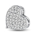 925 Sterling Silver Circle Pattern Moon Personalized Charms Beads Fit DIY Making Bracelet Necklace Gift High Quality Fine Beads
