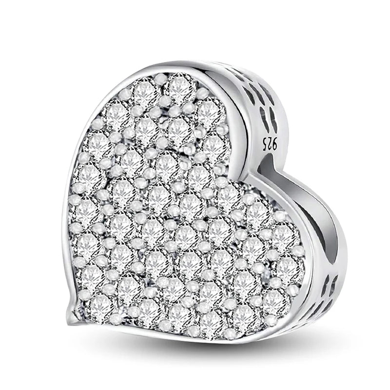 925 Sterling Silver Circle Pattern Moon Personalized Charms Beads Fit DIY Making Bracelet Necklace Gift High Quality Fine Beads