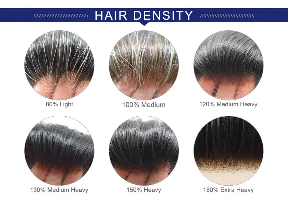 90% Ultra Men Capillary Prosthesis Full Lace Base Wig Man soft and Comfortable Men's Wigs Breathable Men's Capillary Prosthesis
